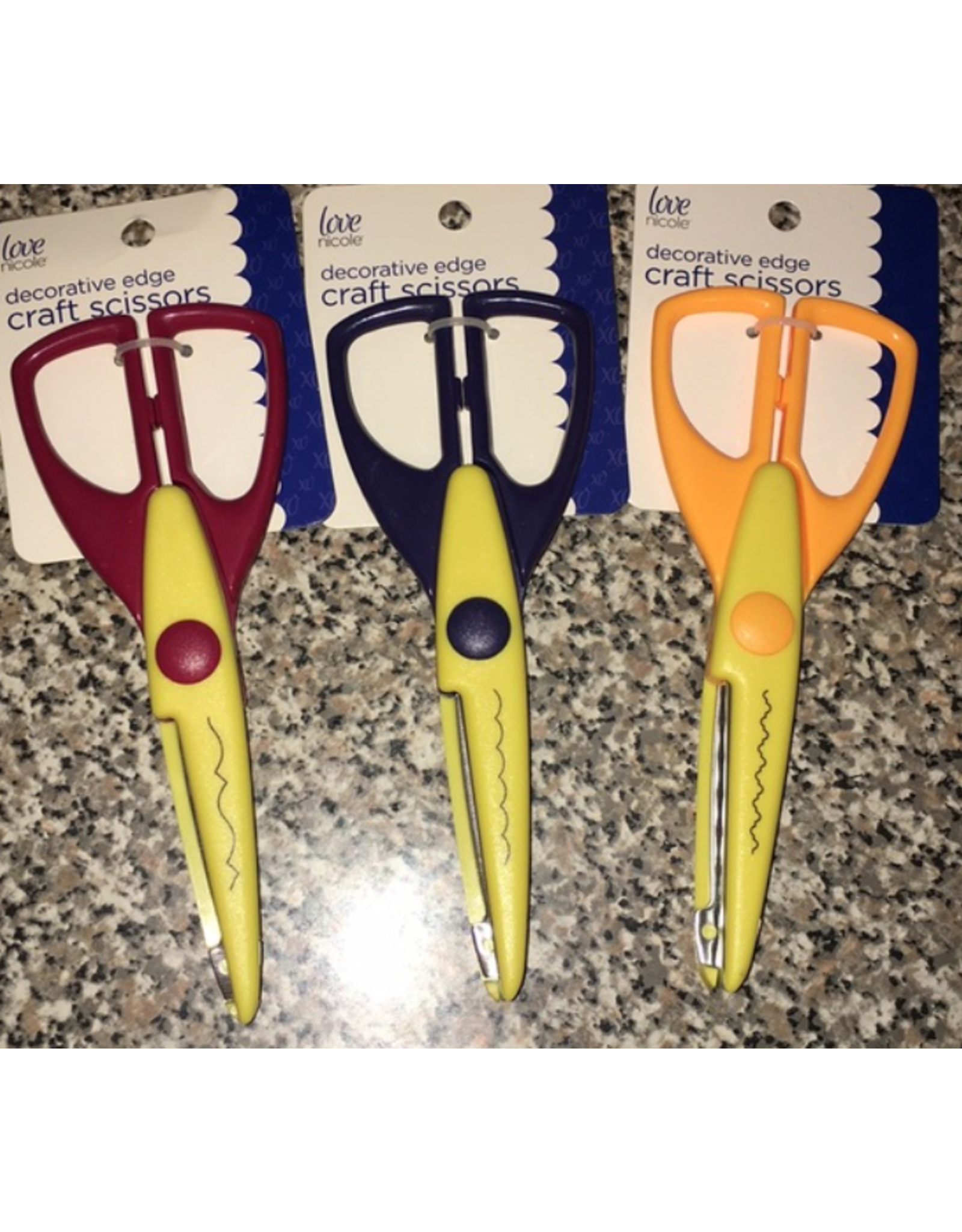 DECORATIVE CRAFT SCISSORS ASST DESIGNS