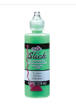 TULIP FABRIC PAINT: 4 OZ, SLICK FL GREEN