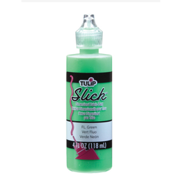 TULIP FABRIC PAINT: 4 OZ, SLICK FL GREEN