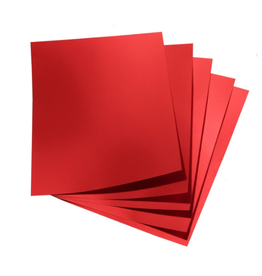 HYGLOSS METALLIC FOIL BOARD : 20x26, RED