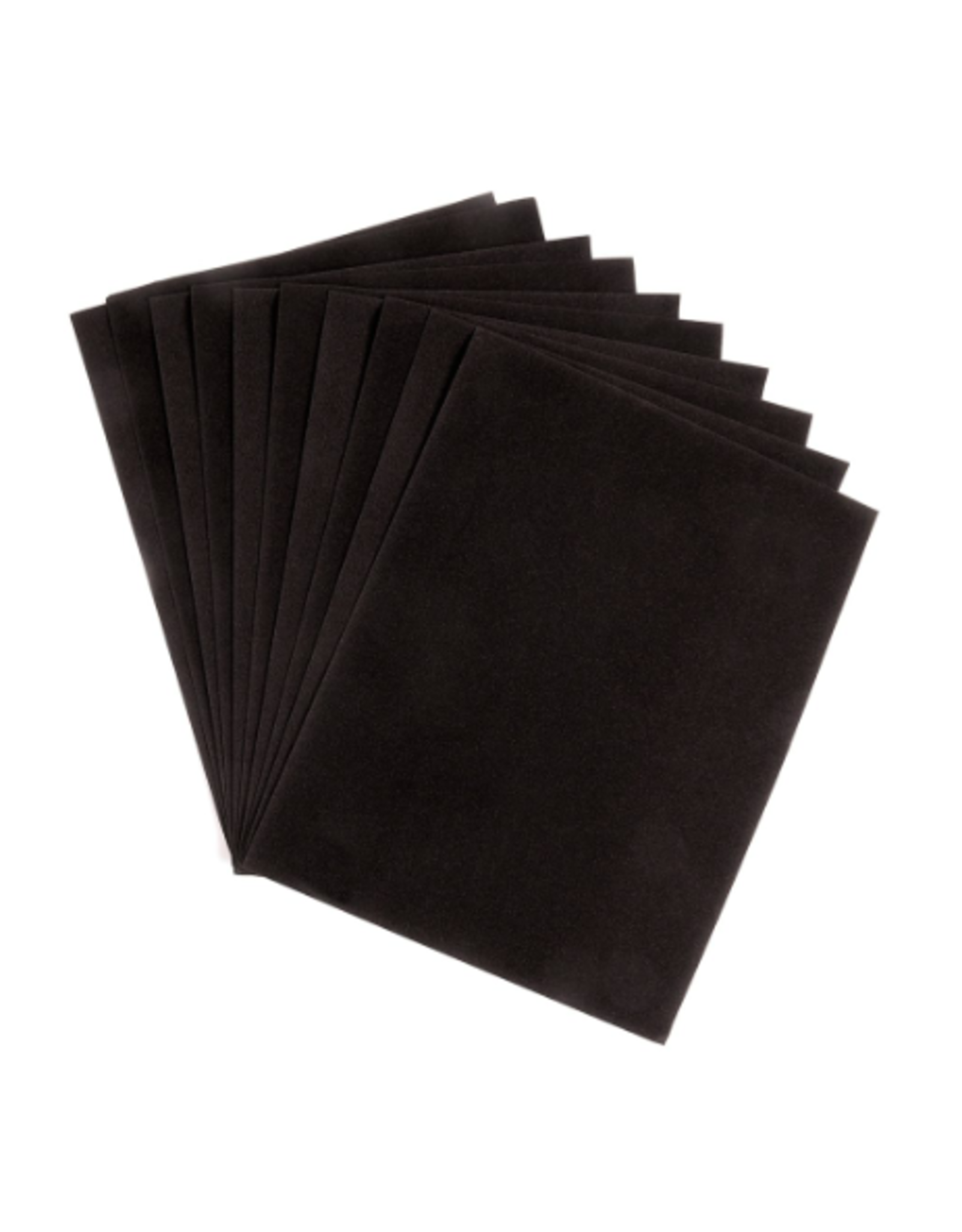 HYGLOSS VELOUR PAPER:  20x27 BLACK