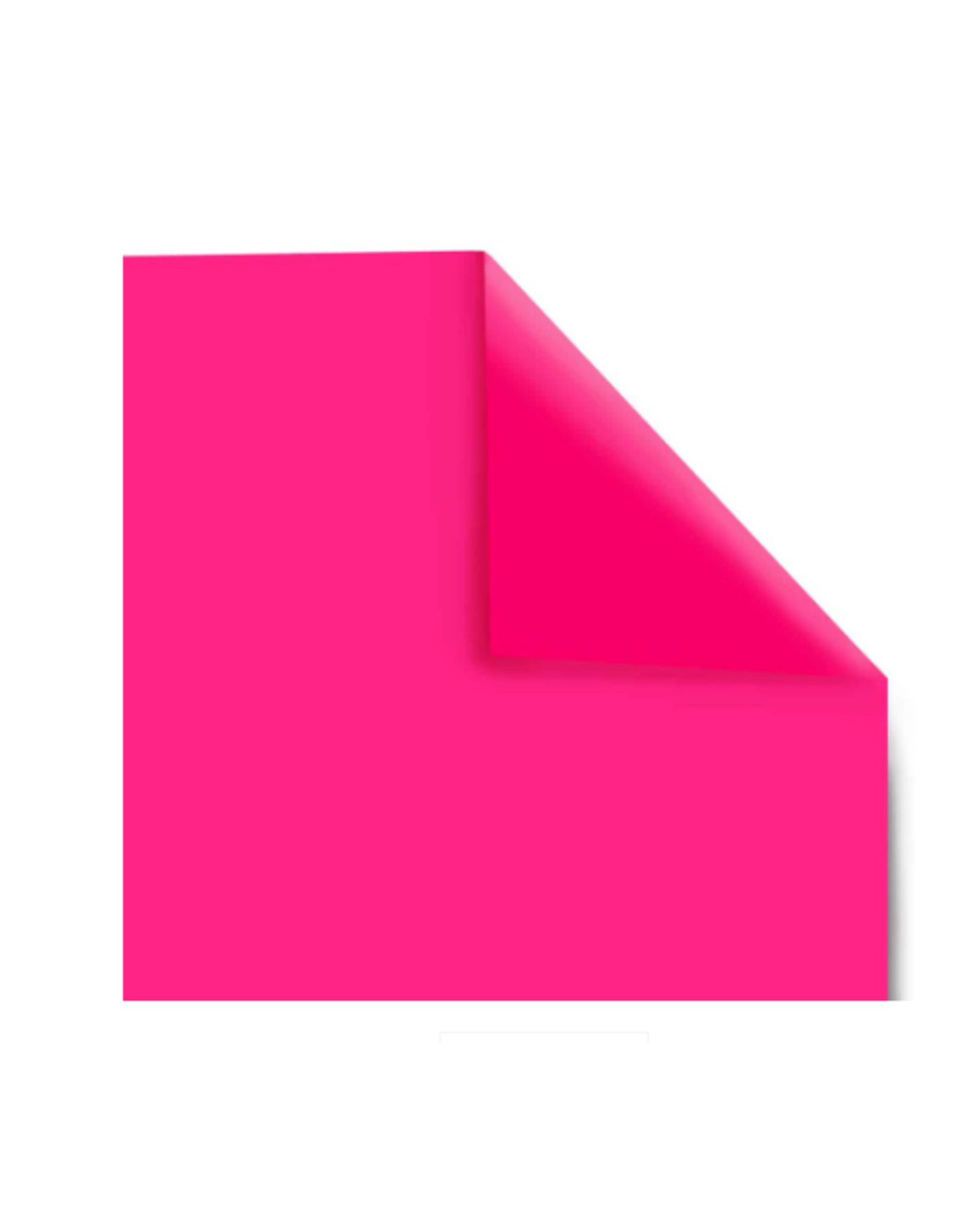 HYGLOSS OAK TAG:  22x28 FLUORESCENT  PINK