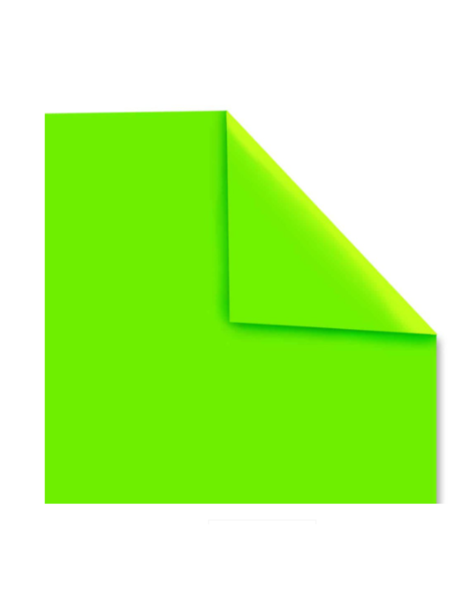HYGLOSS OAK TAG: 22x28, FLUORESCENT  GREEN