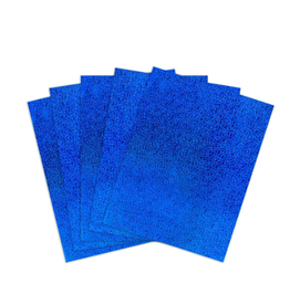 HYGLOSS HOLOGRAPHIC BOARD: 8½x11 SPARKLE BLUE
