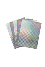 HYGLOSS HOLO BOARD:  8½x11  MOSAIC SILVER