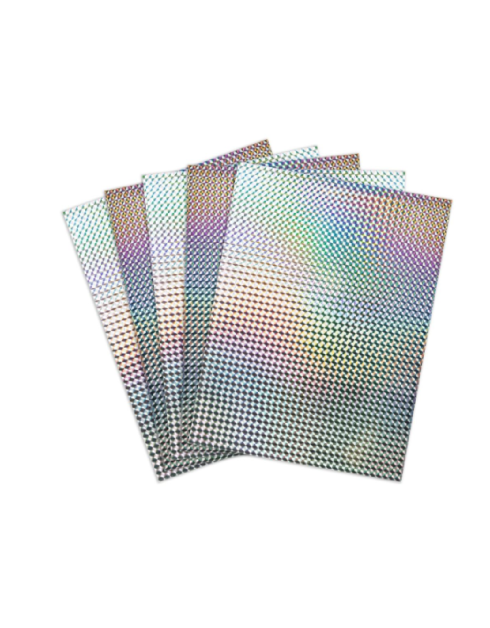 HYGLOSS HOLO BOARD:  8½x11  MOSAIC SILVER