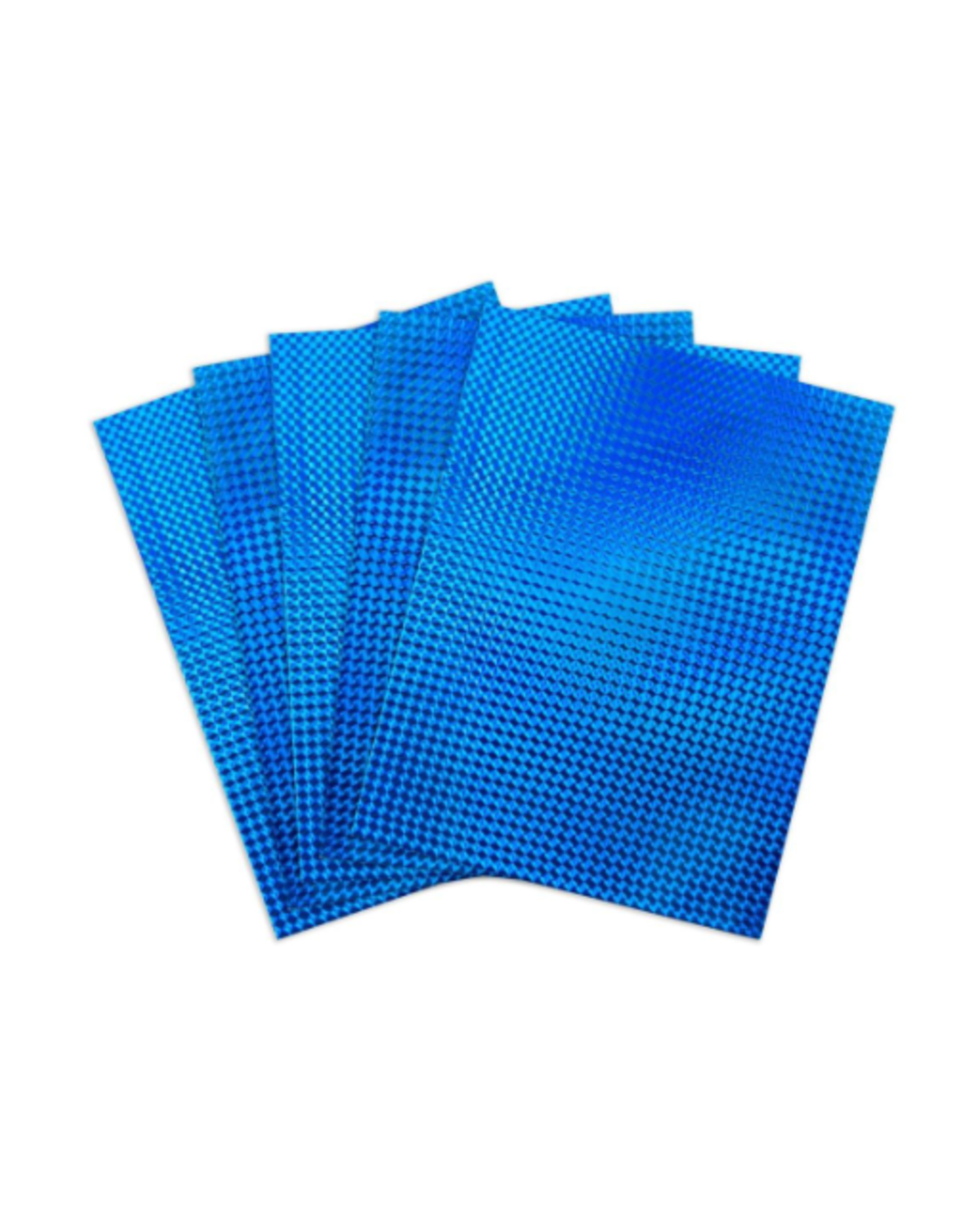 HYGLOSS HOLO, SELF-ADH: 8½x11, MOSAIC BLUE