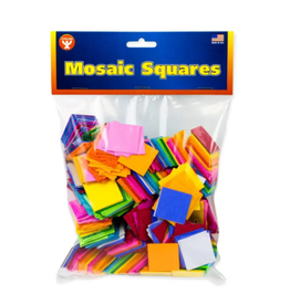 HYGLOSS MOSAIC SQUARES: 1" SQUARE 1000 PACK