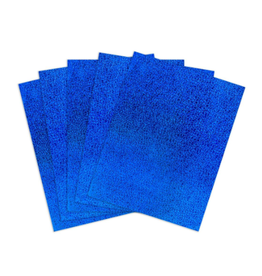 HYGLOSS HOLO, SELF-ADH: 8½x11, SPARKLE BLUE