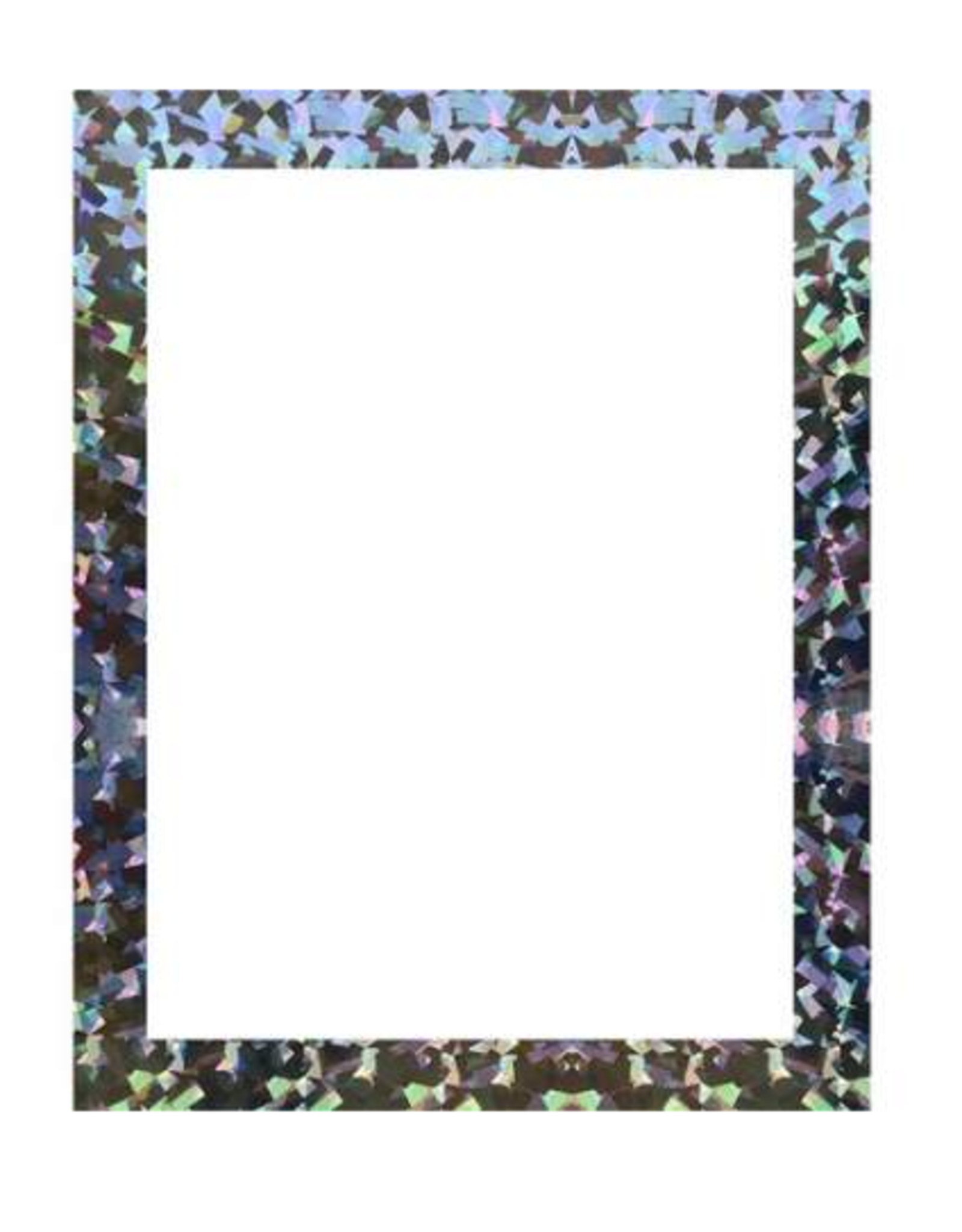 Geographics POSTER BOARD: HOLOGRAPHIC BORDER 22"x28"