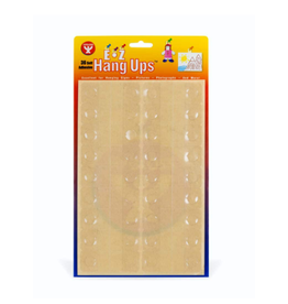 HYGLOSS HANG TABS: CIRCLE HOLE - 36 PACK