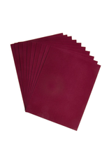 HYGLOSS VELOUR PAPER - 20x27 - BURGUNDY