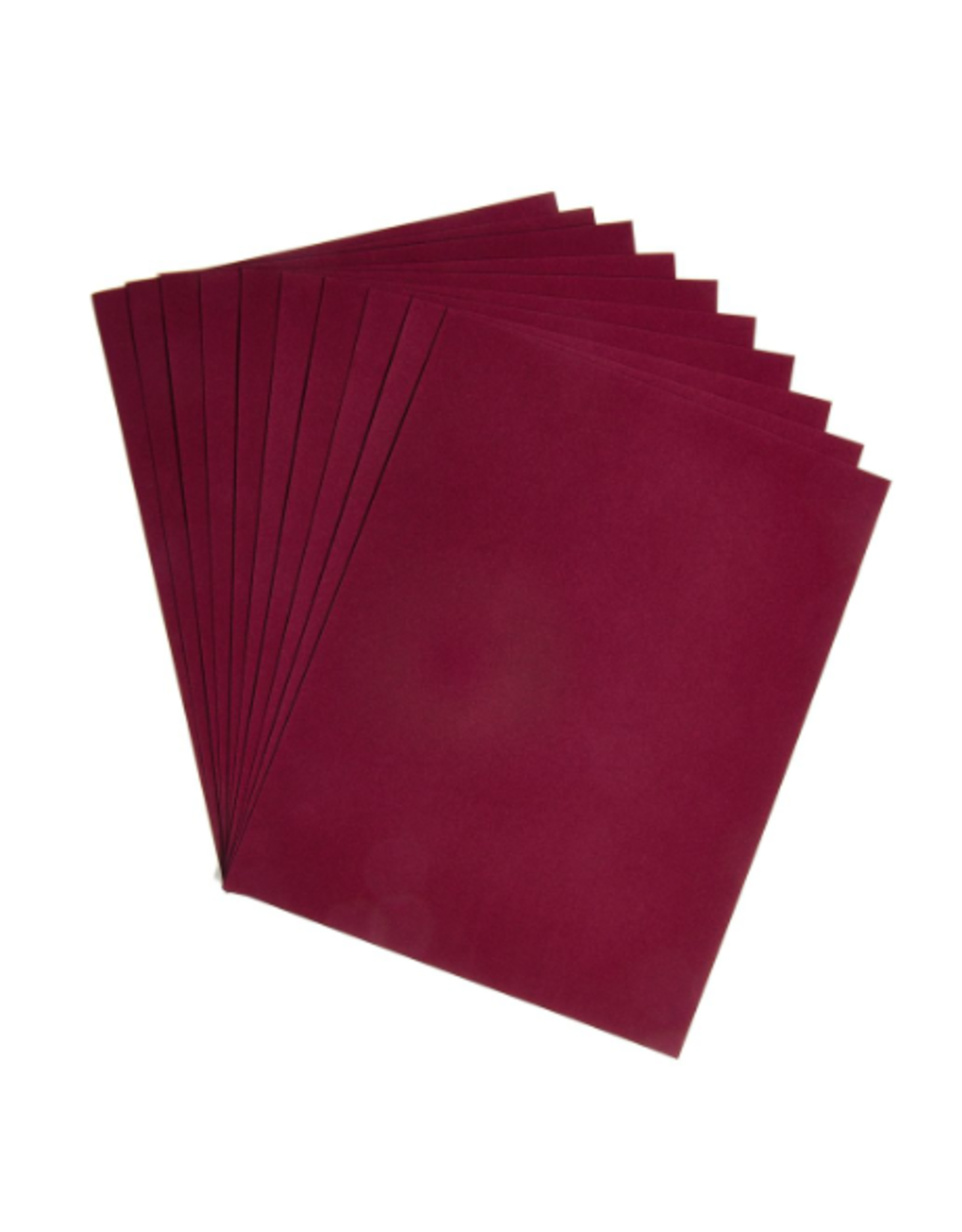 HYGLOSS VELOUR PAPER - 20x27 - BURGUNDY