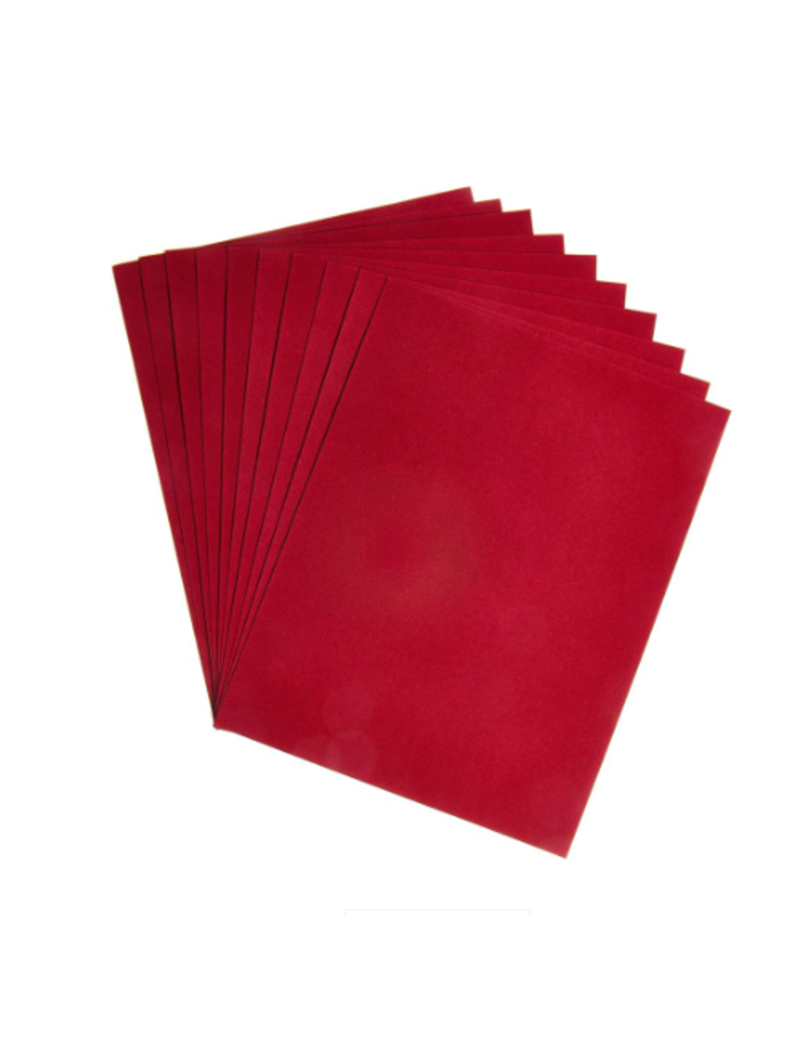 HYGLOSS VELOUR PAPER - 20x27 - RED