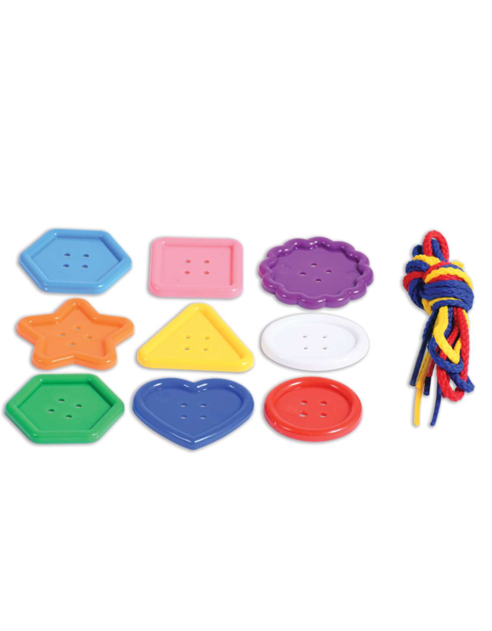 Learning Advantage LARGE BRIGHT BUTTONS; APPROX 60PC