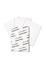 VELLUM BRISTOL CARDSTOCK: 67LB, 8½''x11'' WHITE 250 Sheets