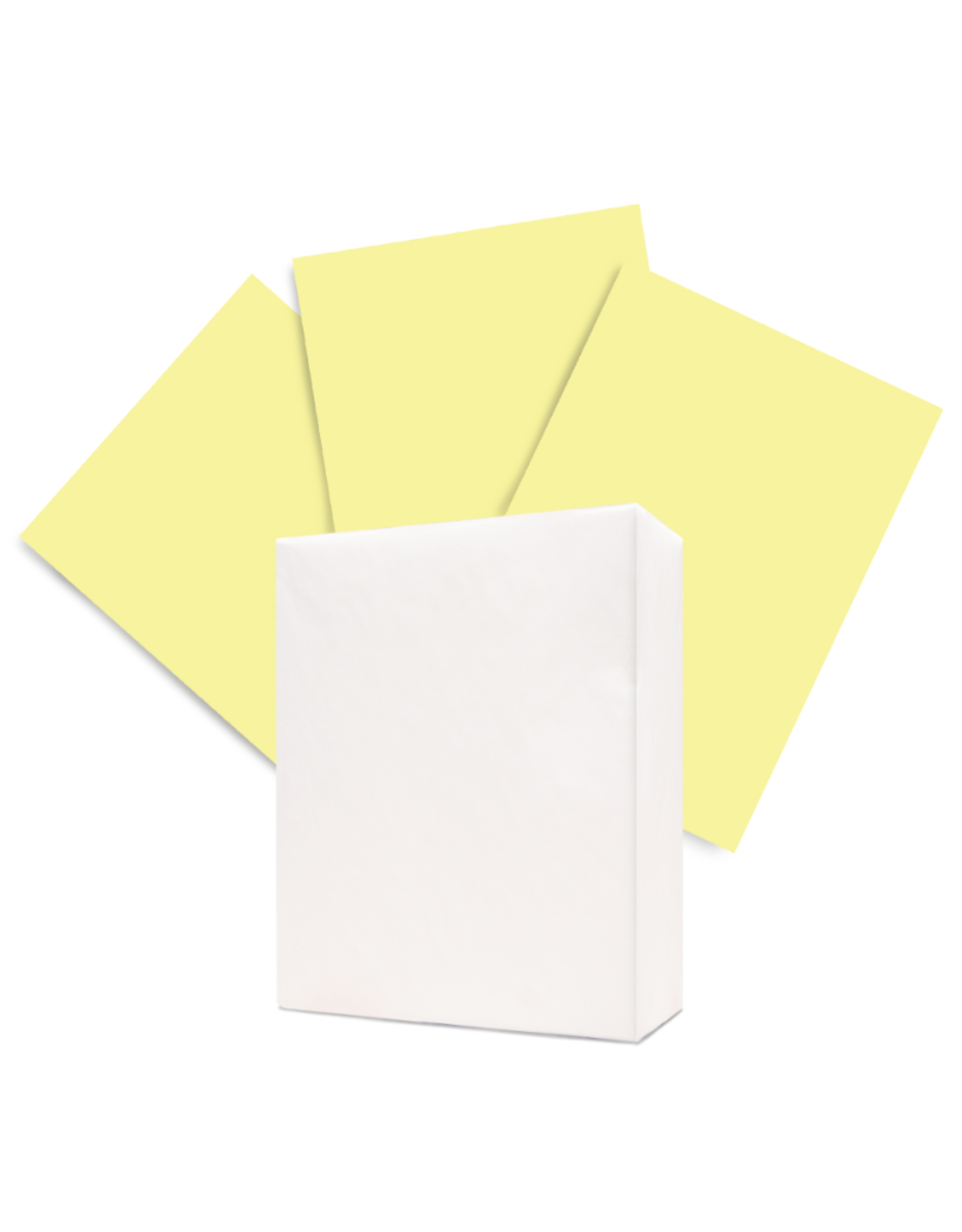 COPY PAPER: 8½"x11",  CANARY/YELLOW 20lb 500PK