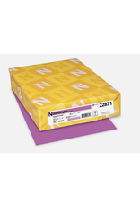 CARDSTOCK ASTROBRIGHT: 65LB 8½''x11''  PLANETARY  PURPLE 250 Sheets
