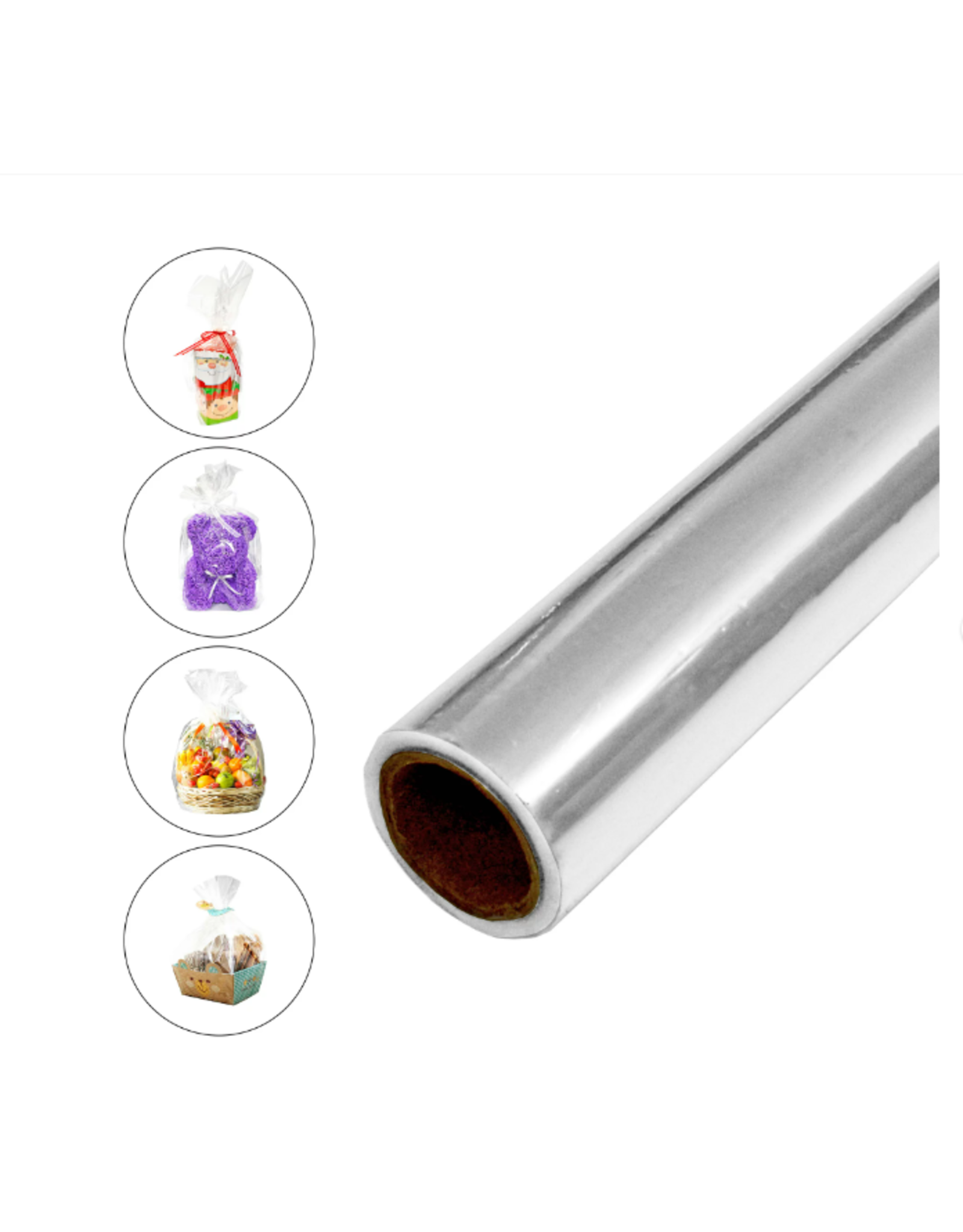 CELLOPHANE CLEAR ROLL 16"x100' 1.1 MIL