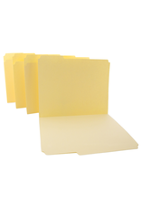 MANILA FOLDERS FILE LETTER 1/3 CUT - 100 PACK