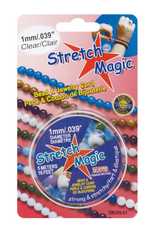 STRETCH MAGIC: BEAD CORD 1.0MM CLEAR X 16.4'