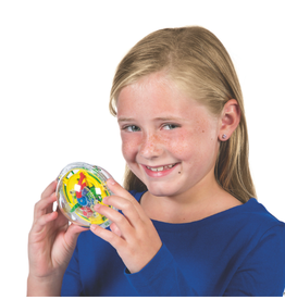 3D MINI MAZE BALL   3 1/2" x 2 3/4"
