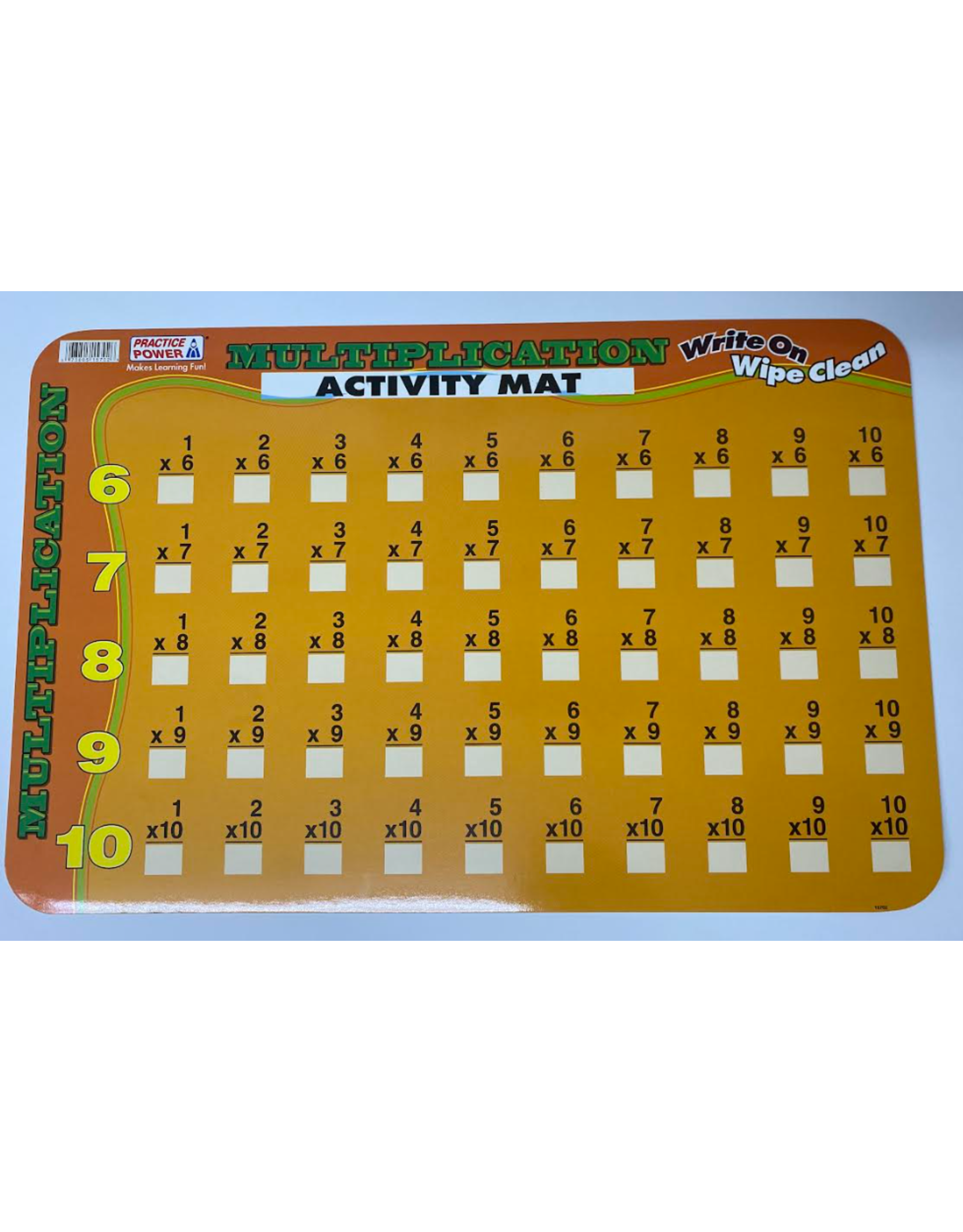ACTIVITY MATS: MULTIPLICATION
