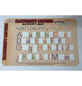 ACTIVITY MATS: MANUSCRIPT LETTERS