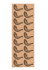 incento magic STICKERS:  SHOFAR 1.5" - 6 SHEETS