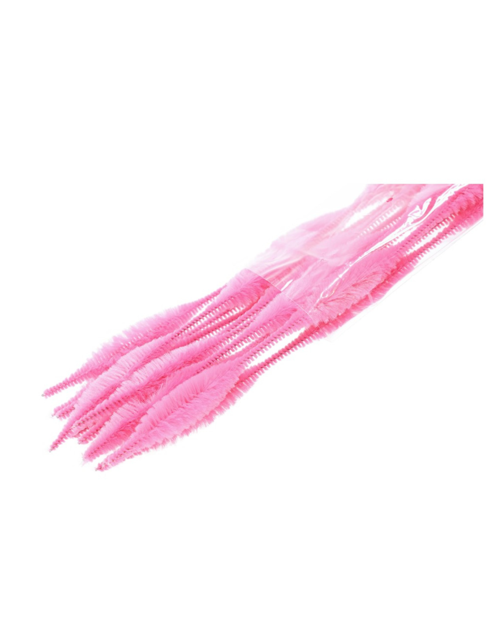 PIPE CLEANERS BUMPS: 12",  PINK 12PC
