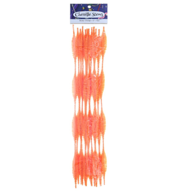 PIPE CLEANERS BUMPS: 12",  ORANGE 12PC