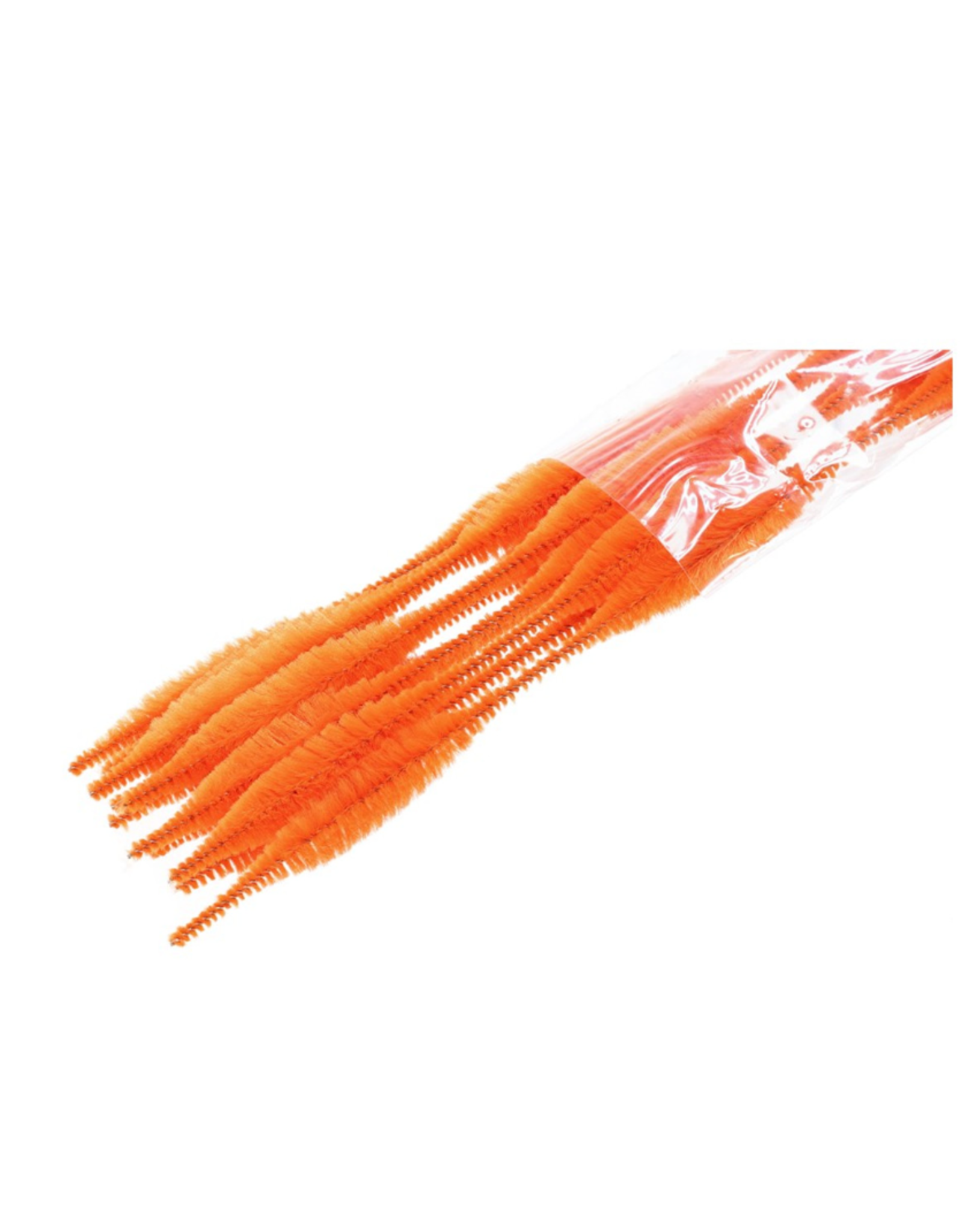 PIPE CLEANERS BUMPS: 12",  ORANGE 12PC