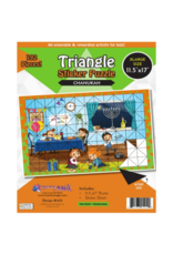 incento magic TRIANGLE STICKER PUZZLE: CHANUKAH