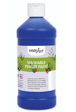 WASHABLE FINGER PAINT: BLUE 16OZ