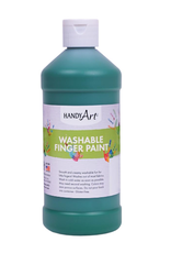 WASHABLE FINGER PAINT: GREEN 16OZ