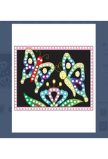 incento magic JEWEL ART: BUTTERFLIES 6.5"X8"