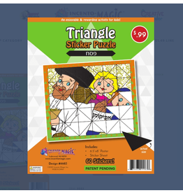 TRIANGLE STICKER PUZZLE: PESACH AFIKOMAN