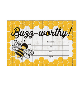 AWARD CERTIFICATE: BUZZ WORTHY 36 PACK