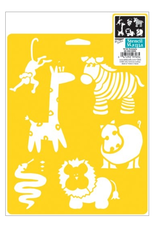 STENCIL: WILD ANIMALS