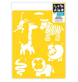 STENCIL: WILD ANIMALS