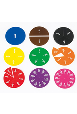 FRACTION CIRCLES-SET OF 51