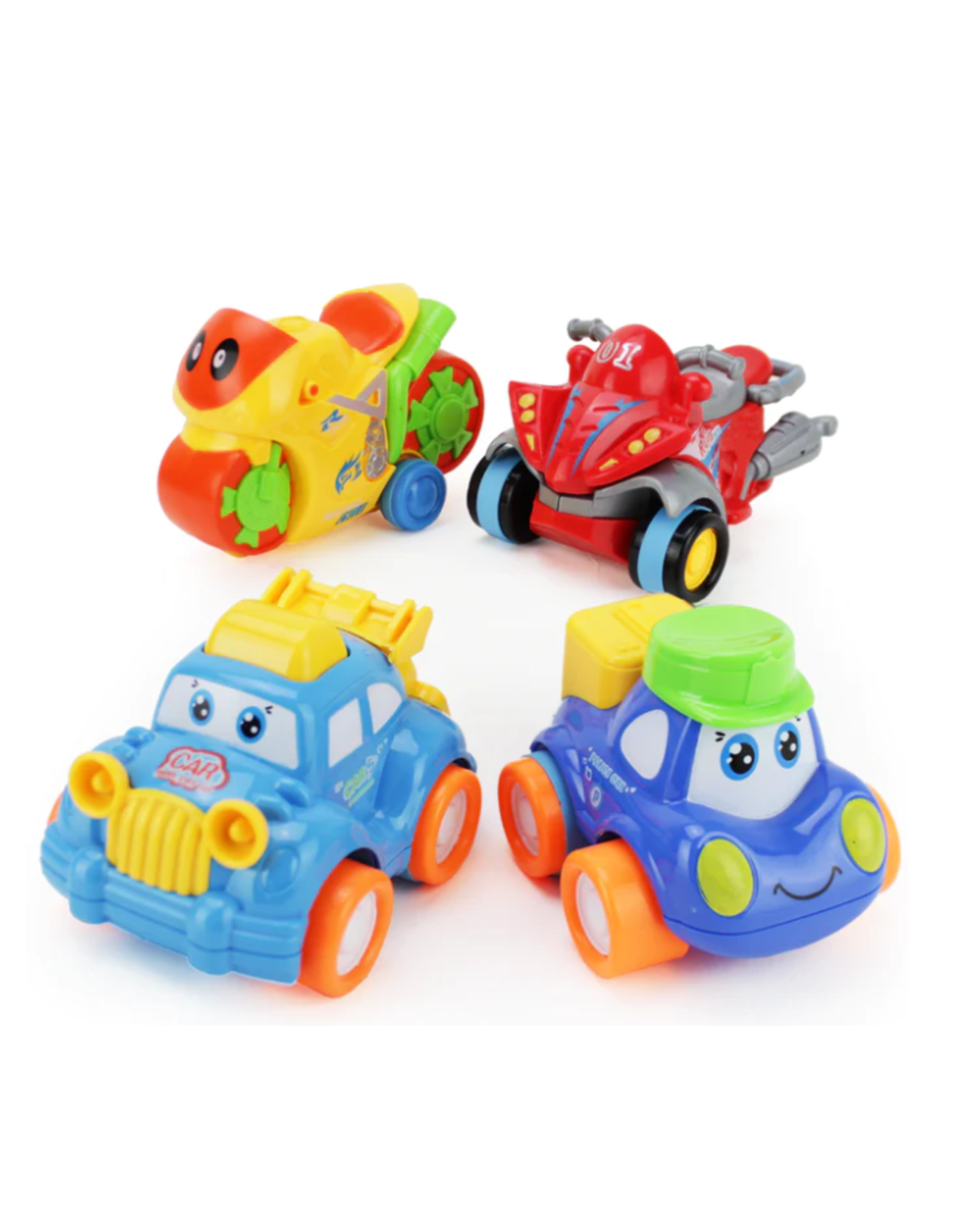 MINI CARS -  SET of 4 CARS  Friction Powered