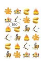 STICKER LAG BAOMER SYMBOLS 10 sheets