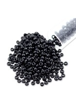SEEDBEAD OPAQUE BLACK 8.5 oz