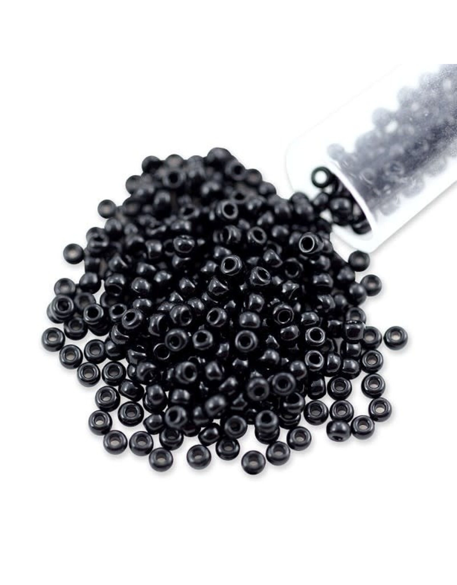SEEDBEAD OPAQUE BLACK 8.5 oz