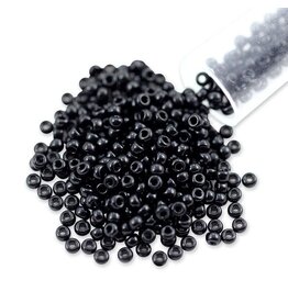 SEEDBEAD OPAQUE BLACK 8.5 oz
