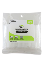 SUREBONDER HOT GLUE GUN  STICKS: MINI 4" ALL TEMP 100 PACK
