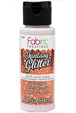 FABRIC GLITTER PAINT - 2OZ - IMPISH ORANGE