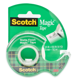SCOTCH MAGIC TAPE  ¾"x650"