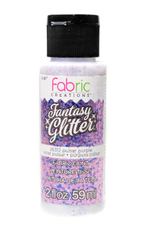 FABRIC GLITTER PAINT - 2OZ - PULSAR PURPLE